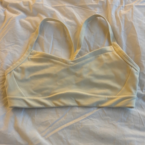 Athleta Bra/Leggings Set in Glow (Butter Yellow) Size S - Picture 4 of 9